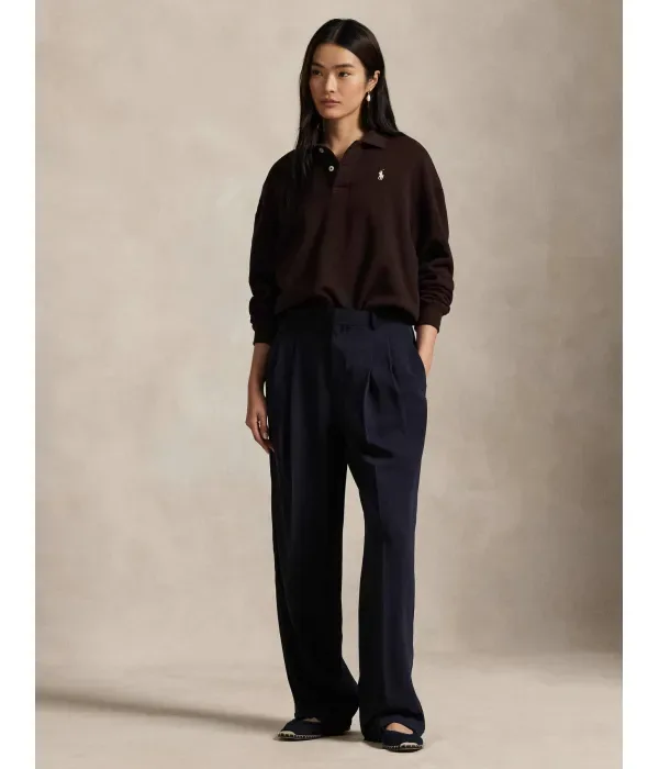 Полюс relaxed fit Polo Ralph Lauren, коричневый — фото 2