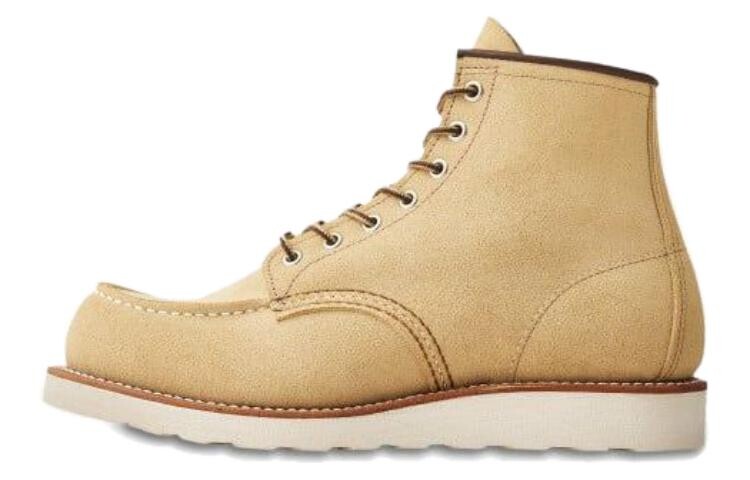 Замшевые ботильоны с круглым носком Red Wing Shoes