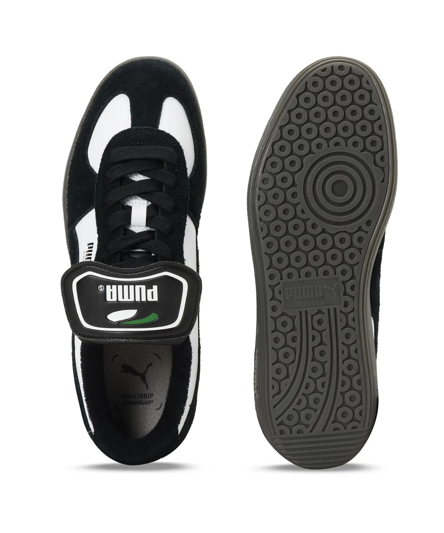 Мужские/женские кроссовки PUMA Palermo Skate чёрные — фото 4