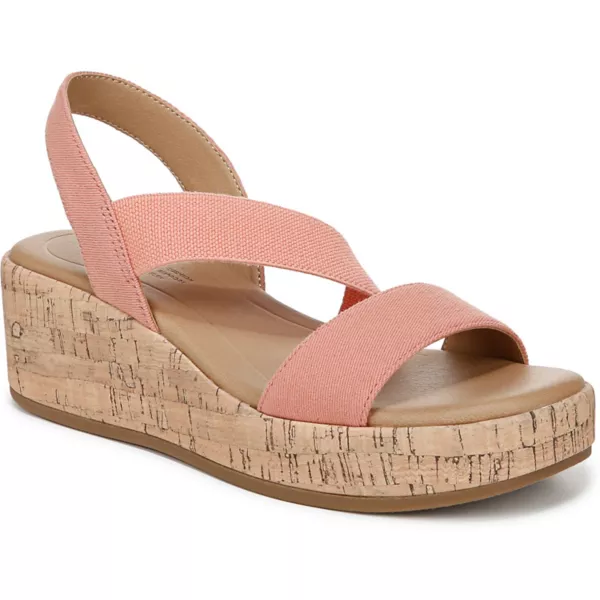 Женские босоножки Odette на платформе с ремешками Lifestride, цвет coral pink