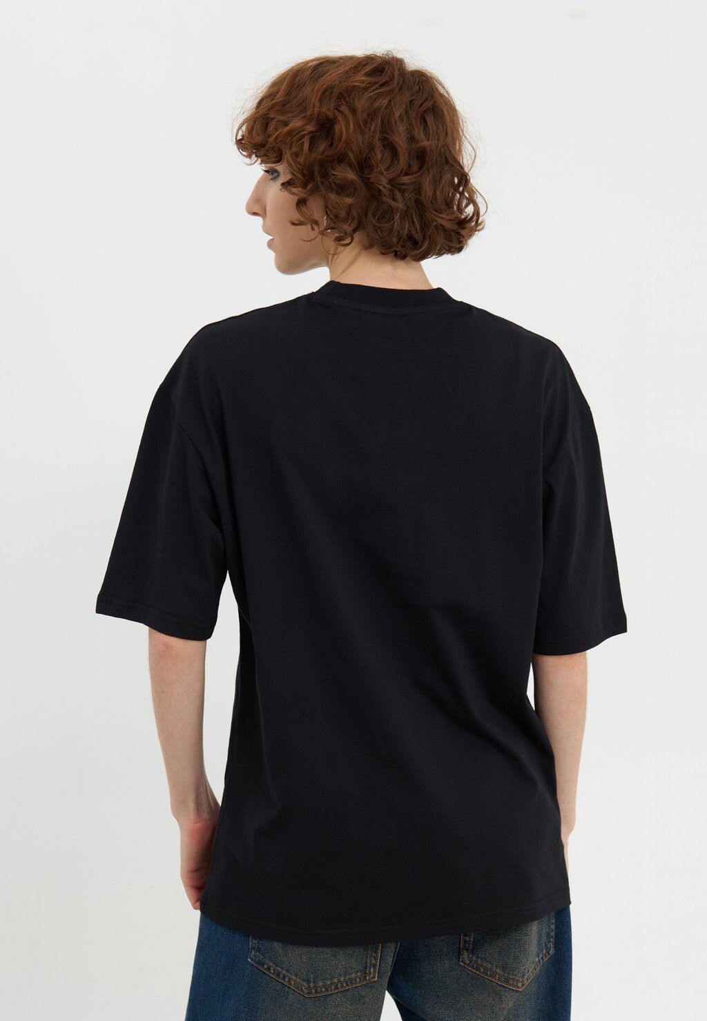

Футболка с принтом UNISEX YOURTURN, черный