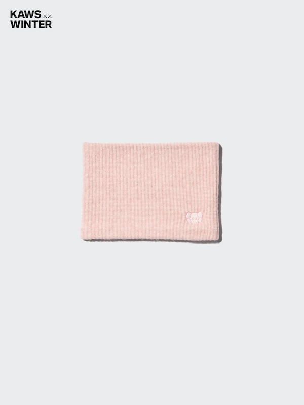 

Вязаный шарф-воротник HEATTECH Soufflé Yarn KAWS Uniqlo, 10 pink