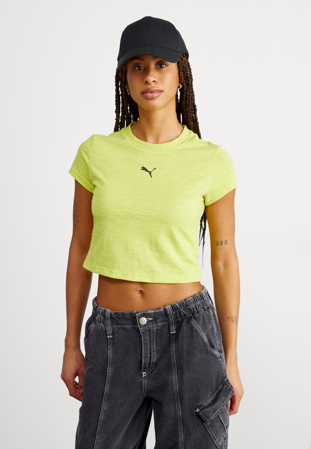 

Футболка базовая DARE TO Puma, цвет lime sheen