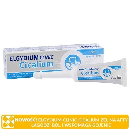 

Лечебный стоматологический гель Elgydium Clinic Cicalium, inna