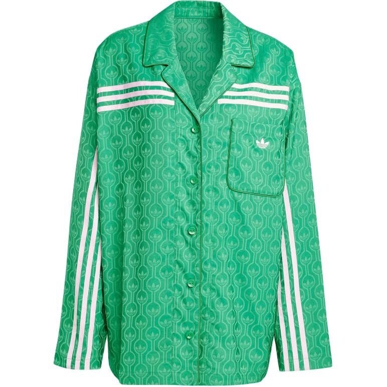 

Куртка 70-х годов женская зеленый Adidas Originals