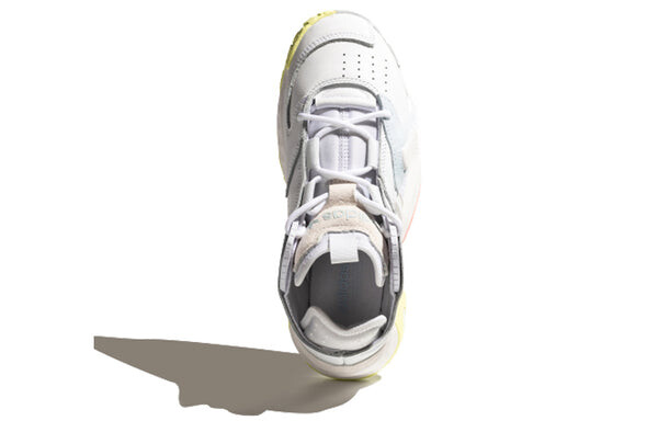 Кроссовки оригинальные стритбольные кроссовки Adidas, белый — фото 4