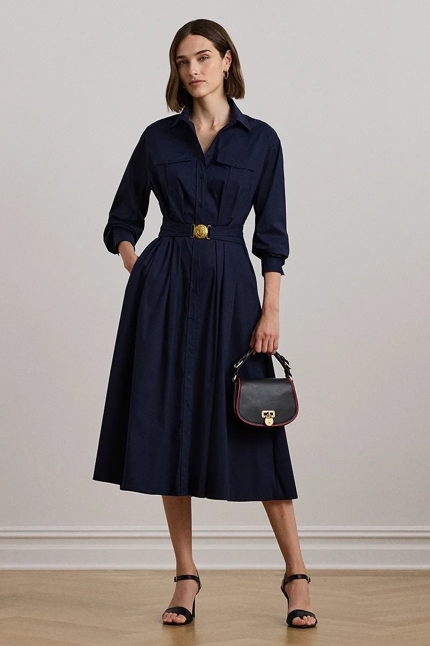 

Платье Lauren Ralph Lauren, темно-синий