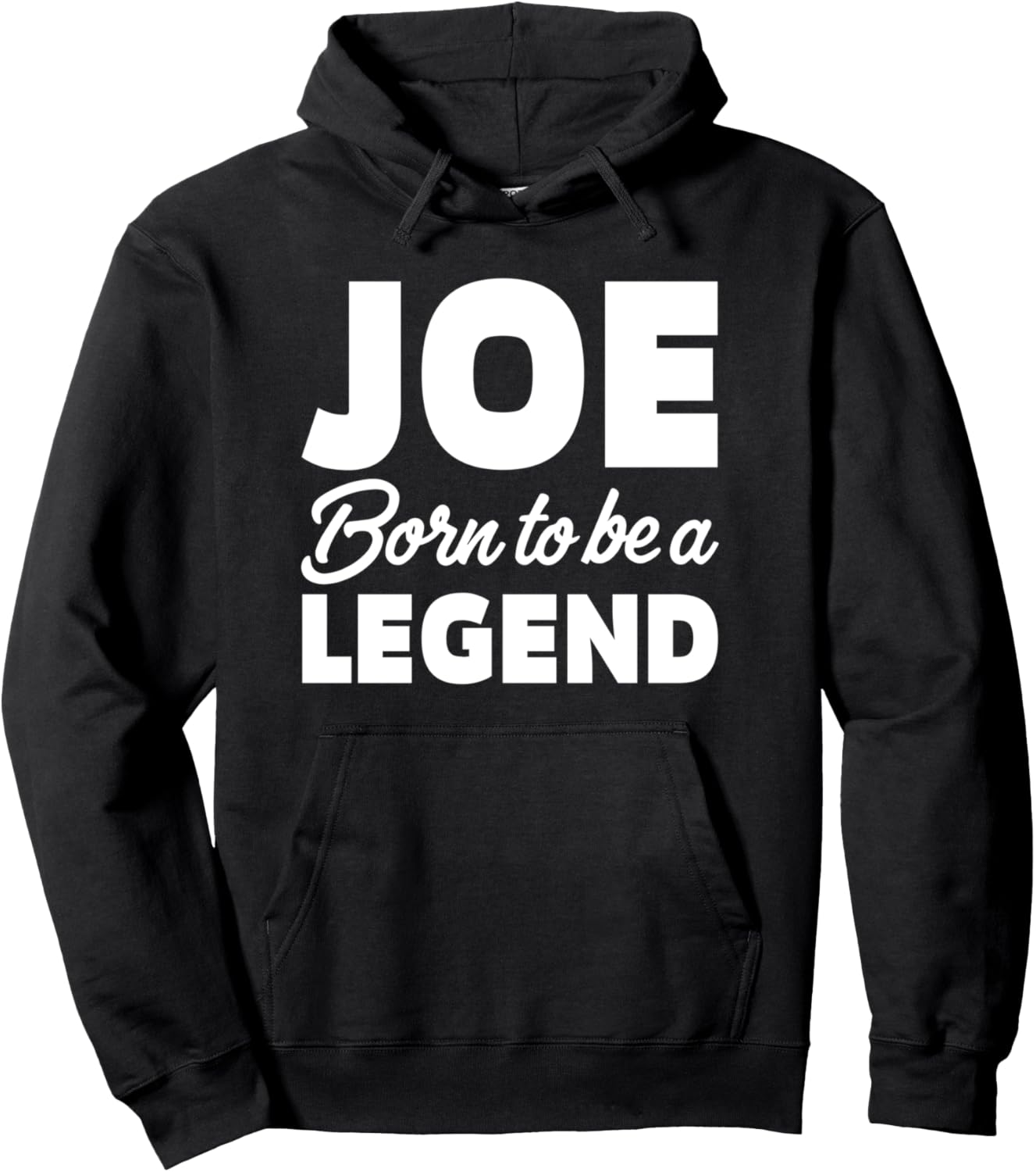 

Джо Имя Рожденный Стать Легендой Джозеф Личный Муж Худи Joe Legend Tees, черный