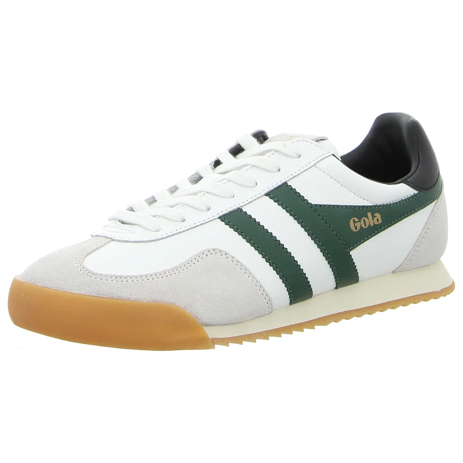 Кроссовки низкие из кожи, Gola, белый