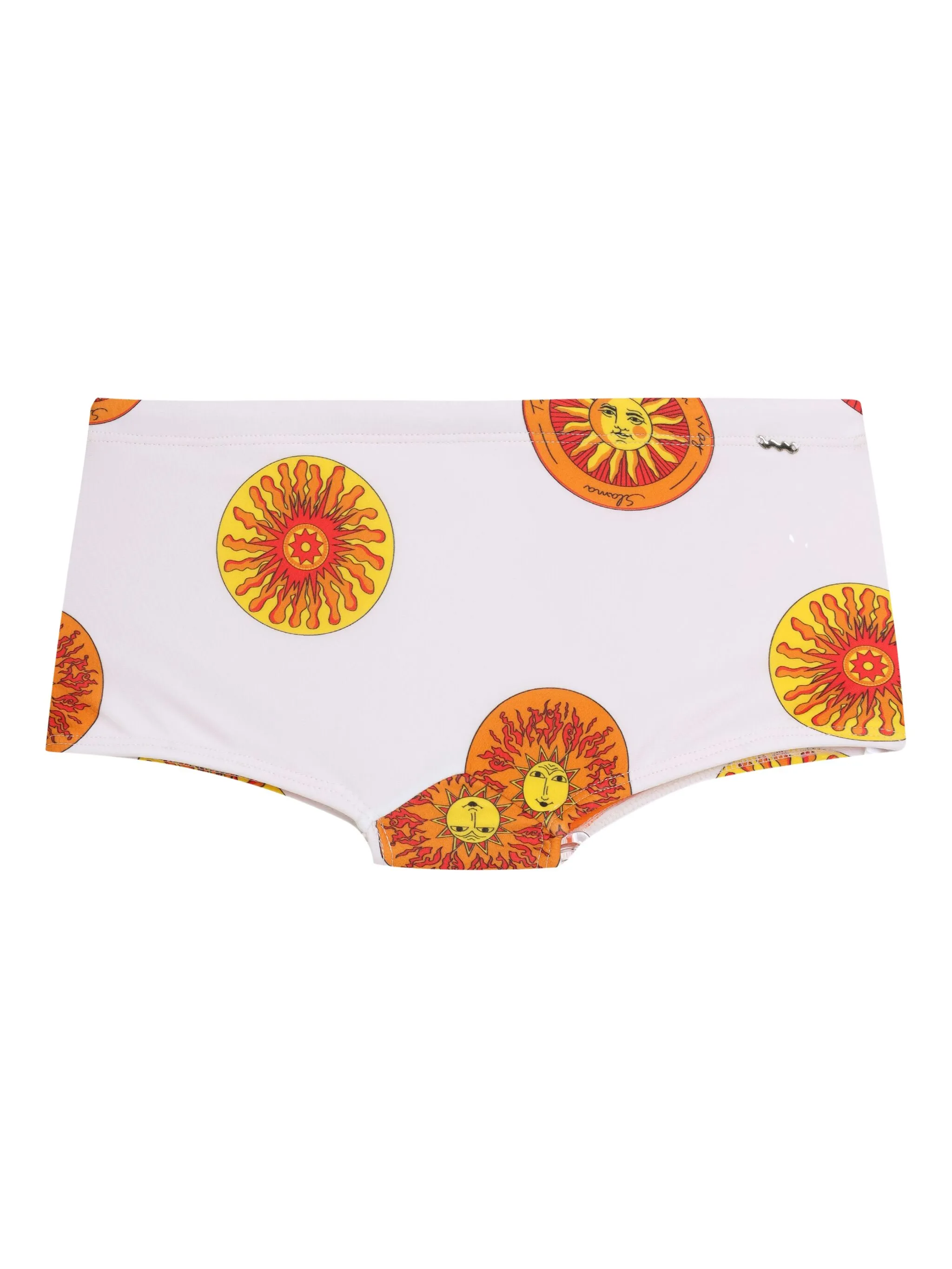 

Плавки с принтом Amir Slama, белый