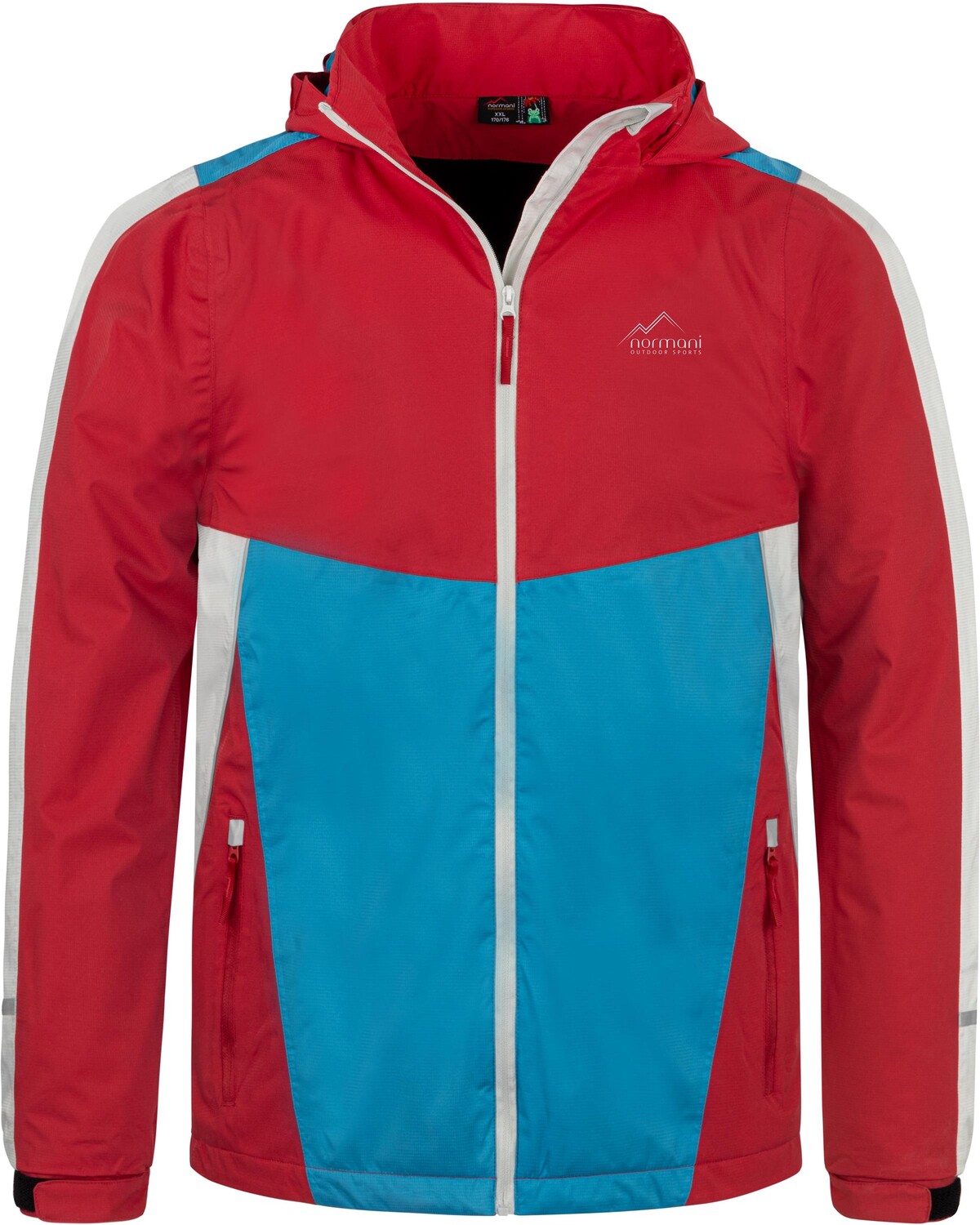 Дождевик Normani Outdoor Sports Kinder Puyallup, красный — фото 4