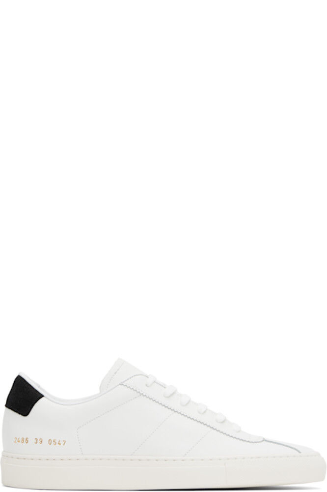 

Белые теннисные классические кроссовки Common Projects