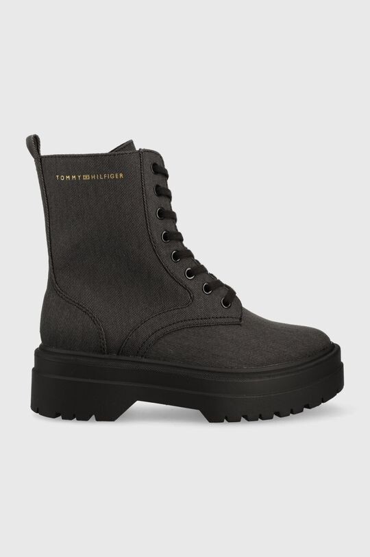 

Мотоциклетные ботинки FEMININE ESSENTIAL CANVAS Tommy Hilfiger, серый