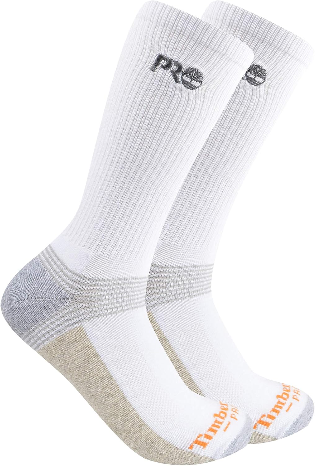 

Timberland PRO мужские рифленые носки с логотипом, 2 пары, White