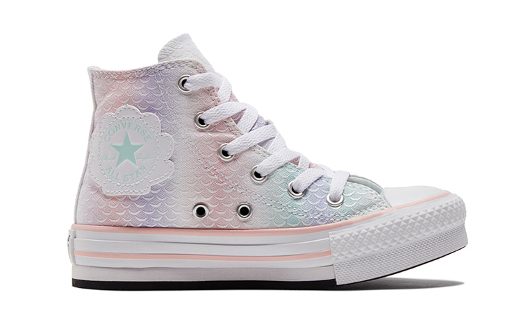 Кеды Converse Chuck Taylor All Star Lift Platform High PS 'Mermaid Scales', белый — фото 2