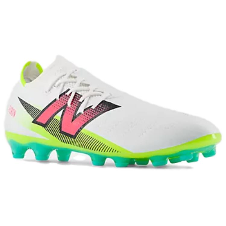 AG Artificial Ground Футболка Unisex Белый Зеленый New Balance, White/Green — фото 3