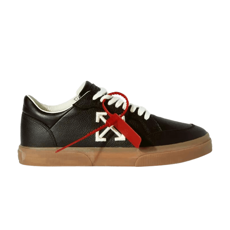 

Кроссовки Off-White New Low Vulcanized 'Black Ivory', черный