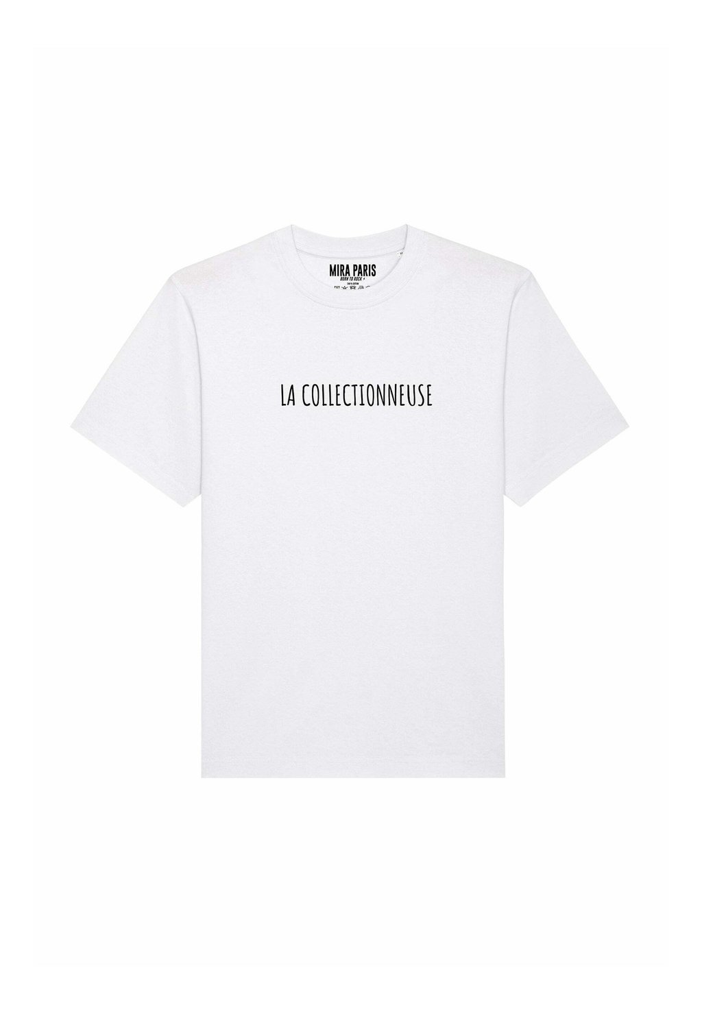 

Футболка с принтом LA COLLECTIONNEUSE PRINT HEAVYWEIGHT Mira Paris, белый
