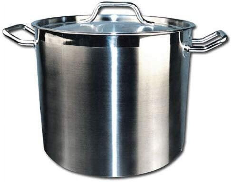 

Winware SST-40 Кастрюля из нержавеющей стали на 40 литров с крышкой