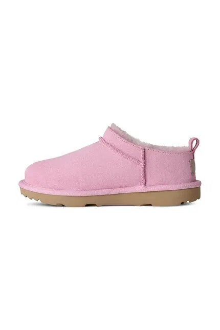 Сникерсы детские UGG CLASSIC MICRO, розовый — фото 4