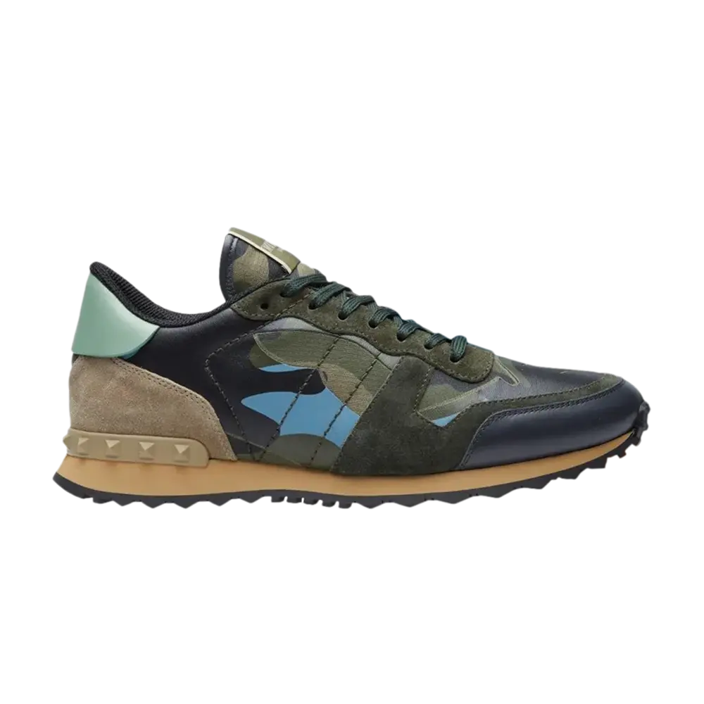Кроссовки Valentino Rockrunner, зеленый