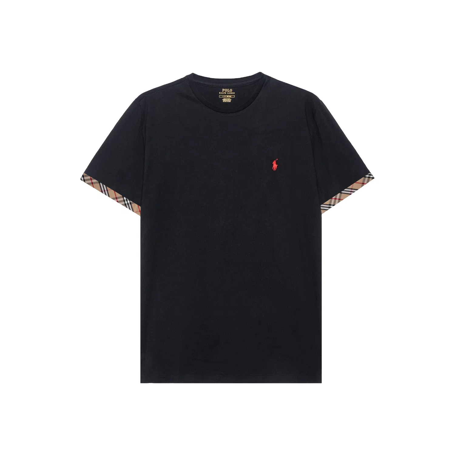 Футболка Polo Ralph Lauren Men's Black Crew Neck Moderate