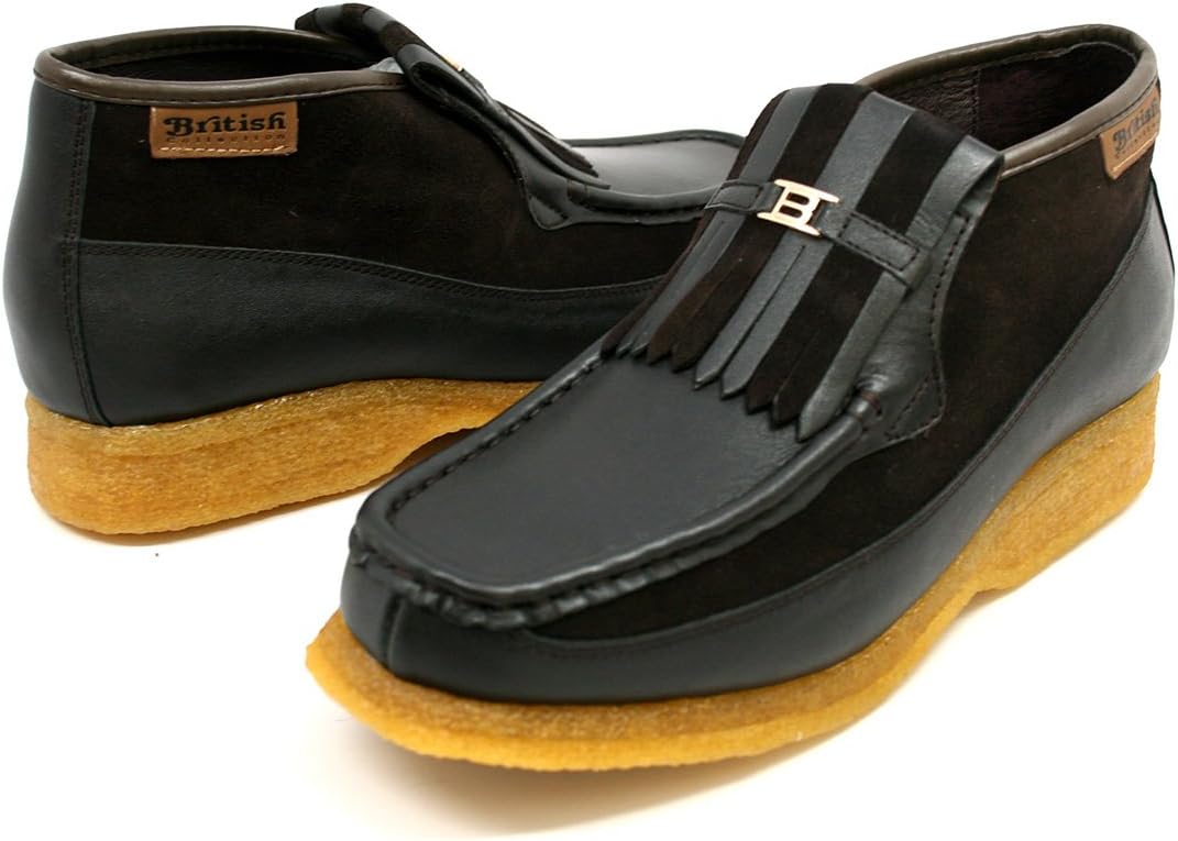 

Мужская обувь British Collection Apollo слипоны из кожи, длиной до щиколотки, коричневый