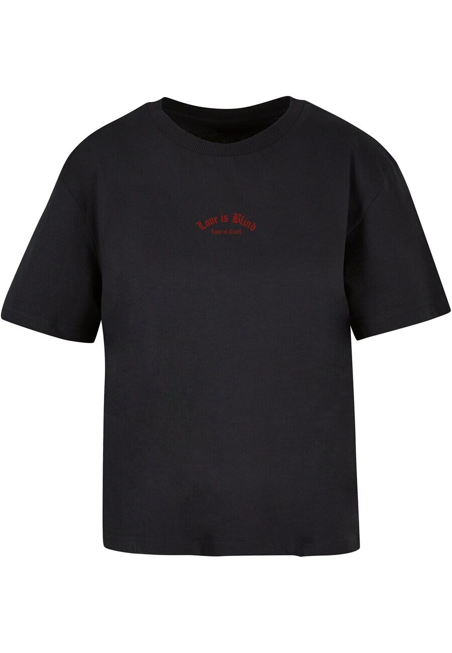 

Футболка Miss Tee Shirt Love Is Blind Love Is Cruel, черный