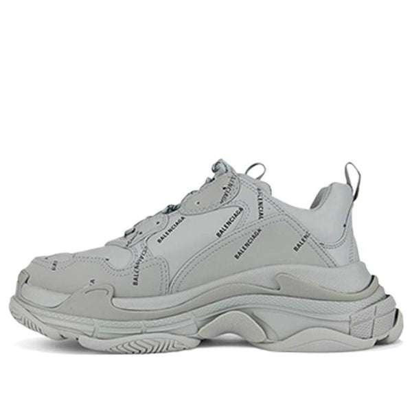 

Кроссовки triple s sneaker 'allover logo - grey' Balenciaga, серый