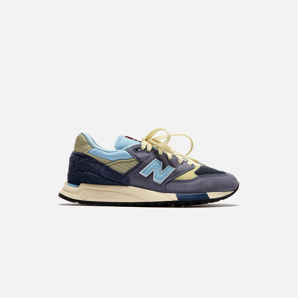 

Кроссовки New Balance Made in USA 998, цвет Navy/Chrome Blue