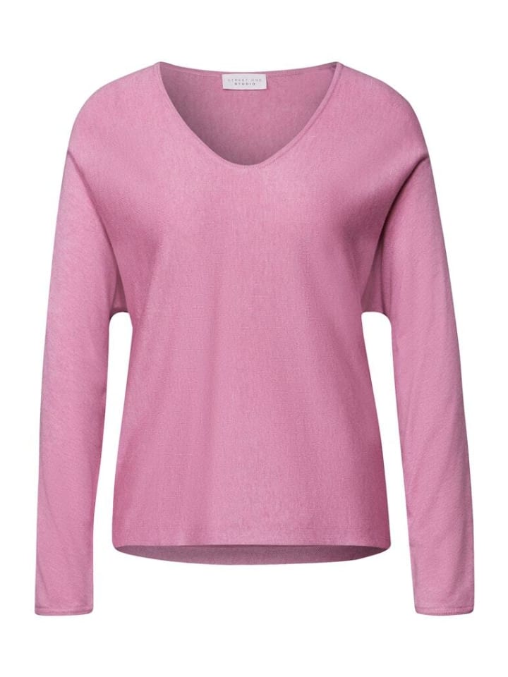 

Street One Пуловер насыщенного розового цвета