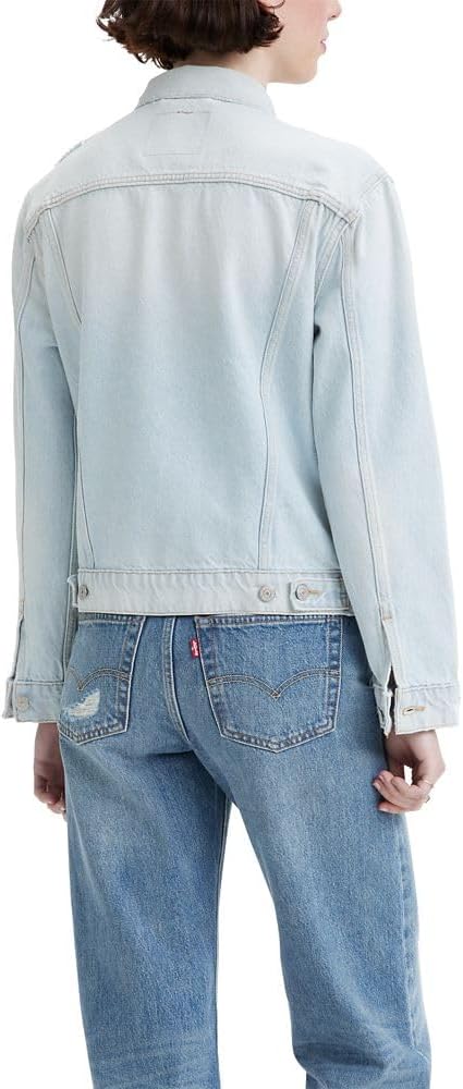 Женская куртка Levi's Ex-Boyfriend Trucker Jacket (также доступна в размере Plus), Shattered Glass — фото 2