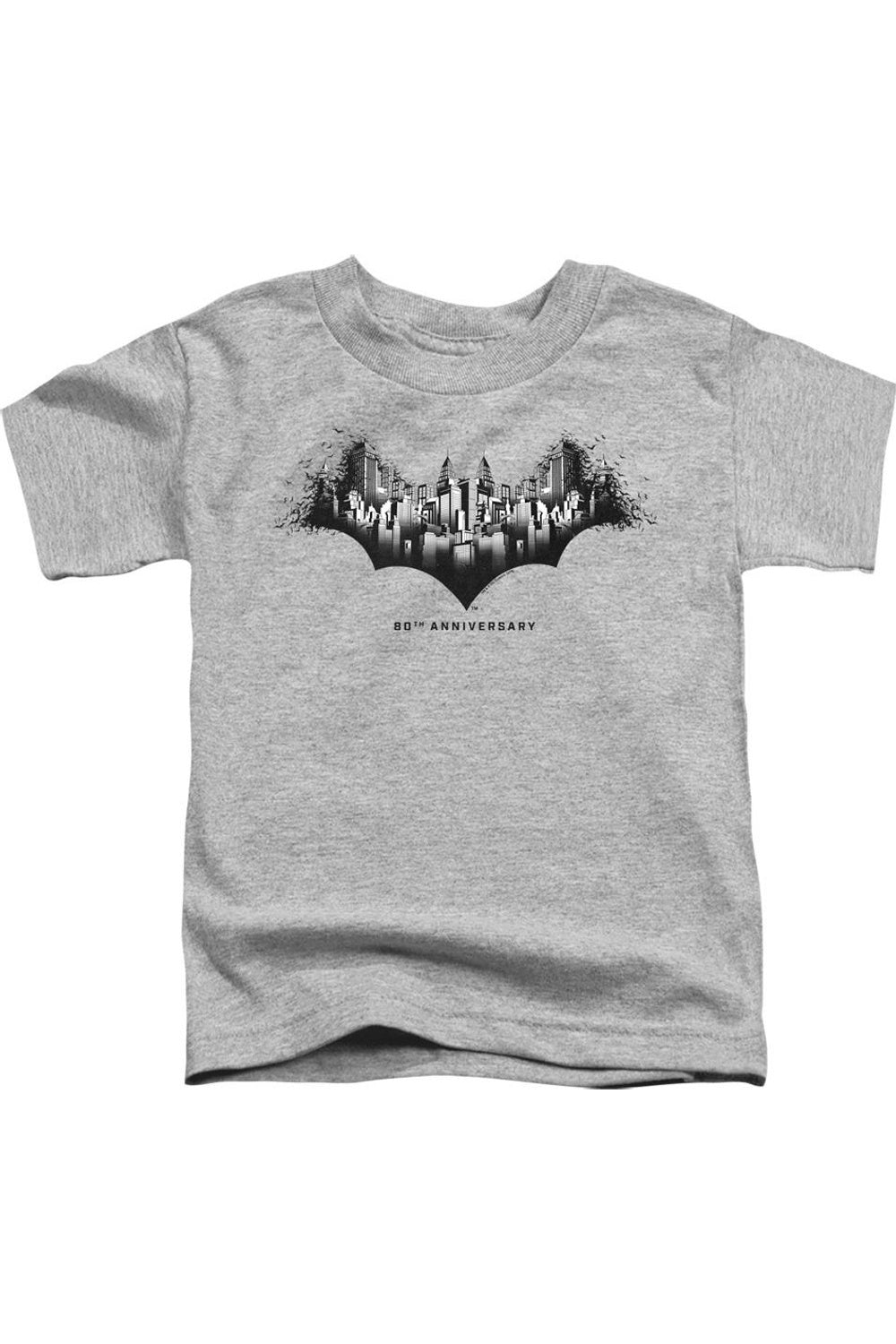 

Футболка с коротким рукавом Batman Gotham Shield для малышей Gildan, Athletic Heather