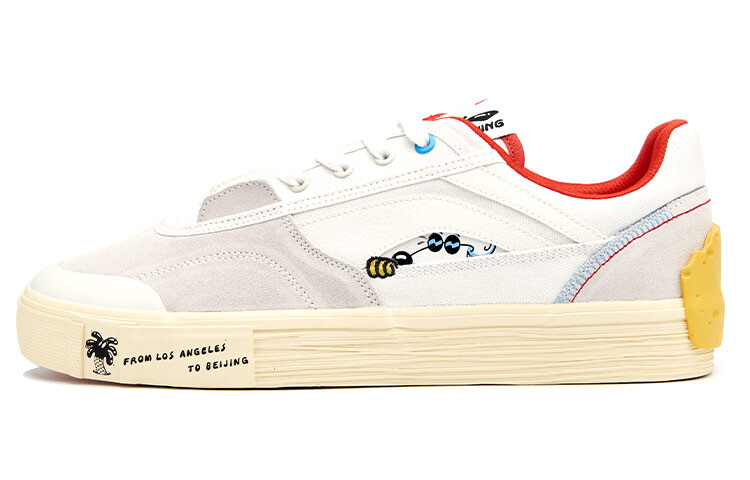 

Кроссовки Steven Harrington X Skateboarding Shoes Women's Low-top White Lining