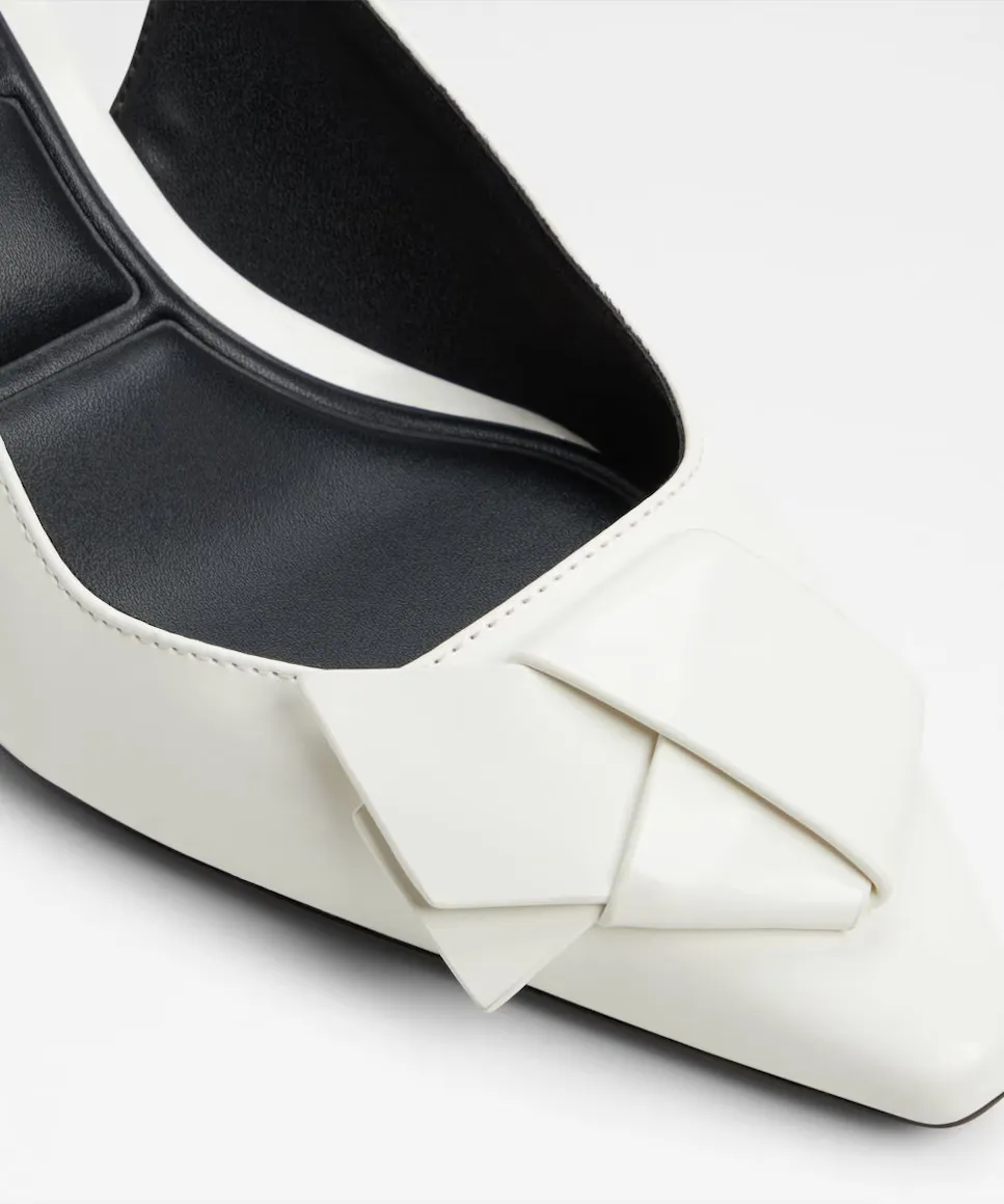 Женские туфли-лодочки с острым носком Aldo, белый — фото 2