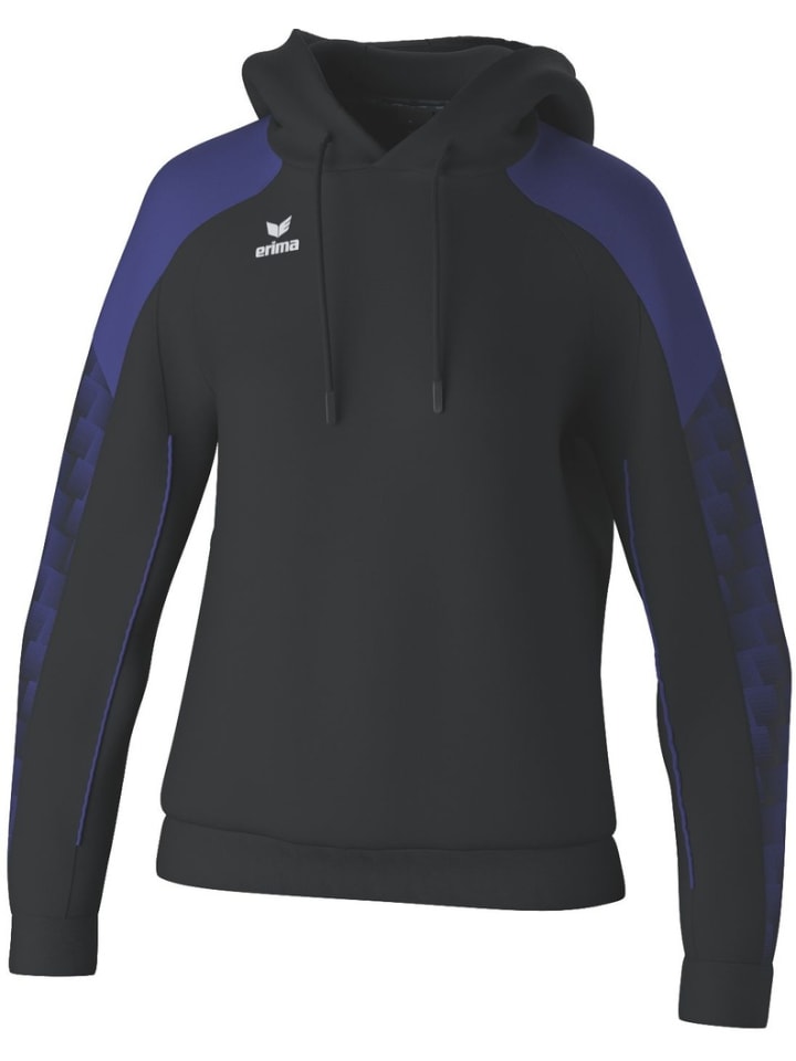 

Тренировочная куртка "Evo Star Hooded Sweatshirt" черного цвета erima