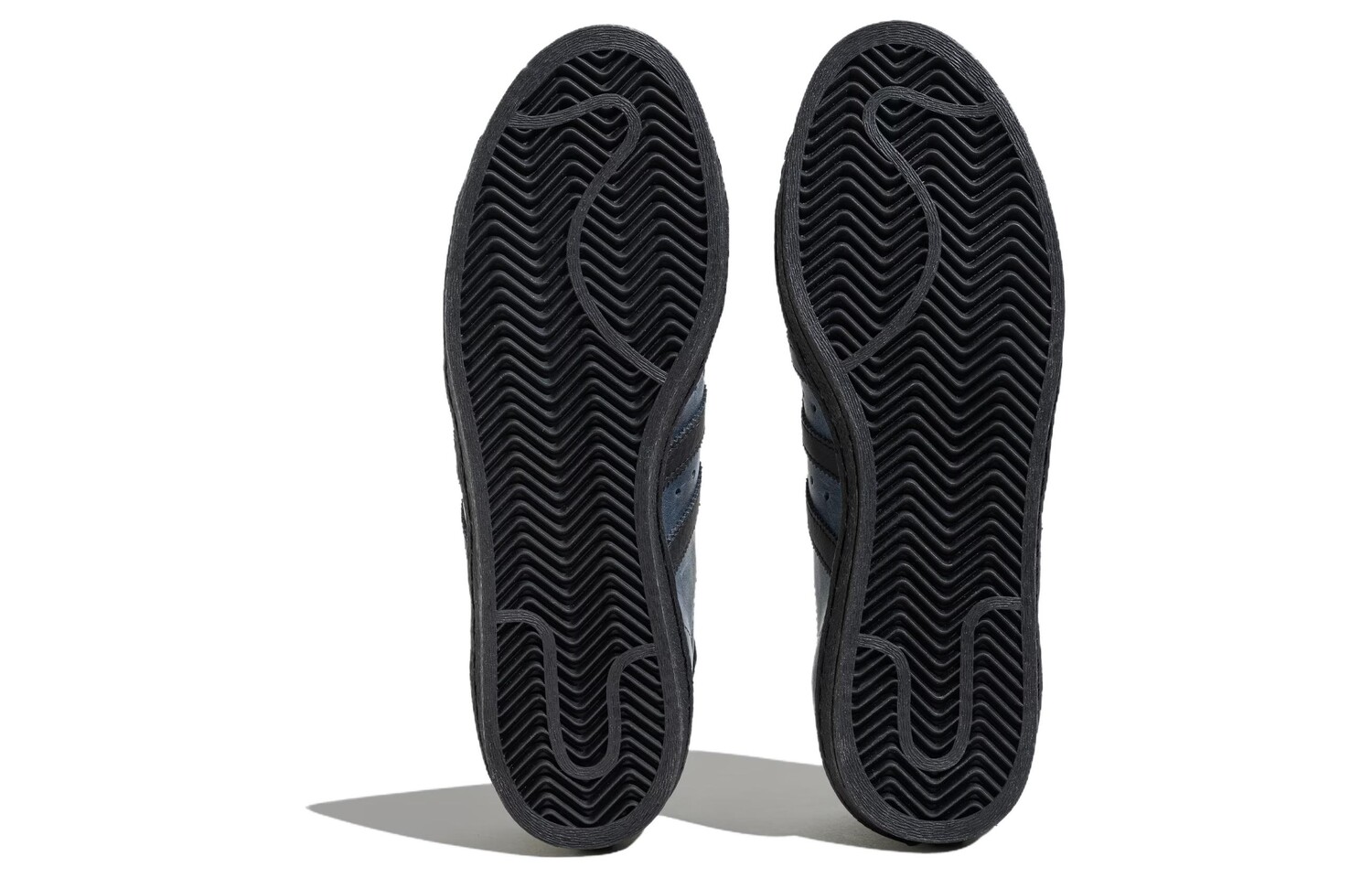 Adidas originals Superstar Обувь для скейтбординга унисекс, Black/Blue — фото 4