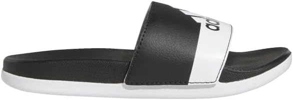 Шлепанцы Adidas Adilette Comfort для мальчиков, белый/черный