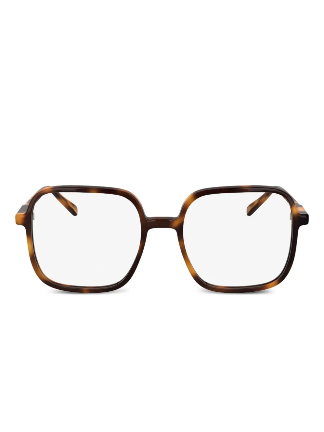 

Karl Lagerfeld square-frame очки, коричневый