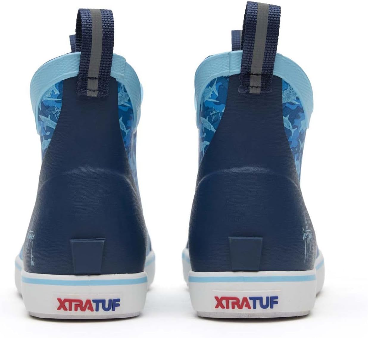 Ботинки Xtratuf Little Kids Ankle Deck от Guy Harvey, голубой — фото 3