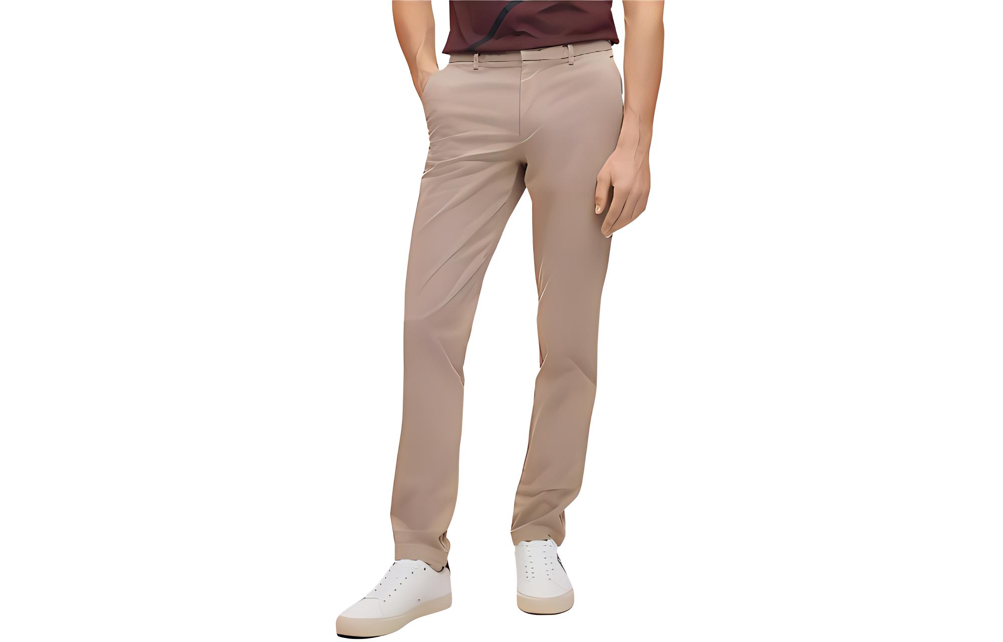 

Брюки Kane L HUGO BOSS, бежевые