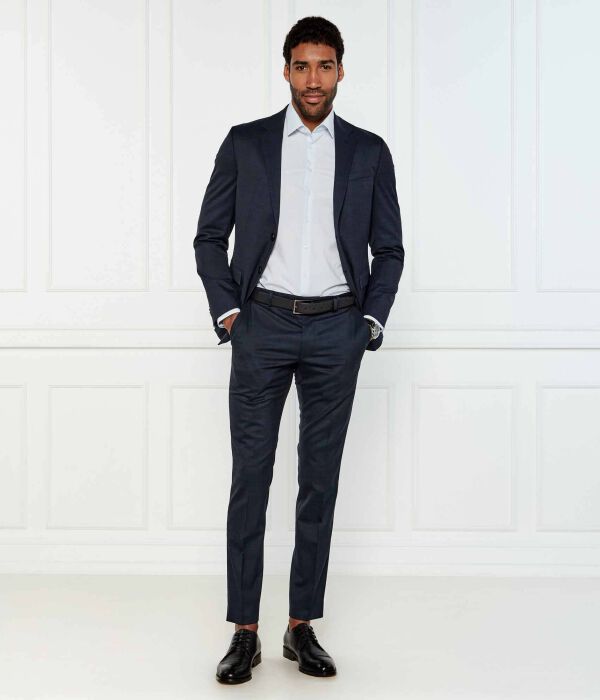 Рубашка Slim fit Calvin Klein, синий — фото 2