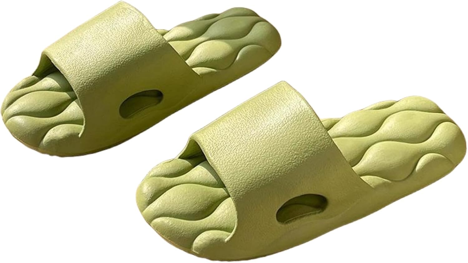 

Iwhgrmp Тапочки для душа для женщин и мужчин, домашние тапочки для использования в помещении, летние тапочки для ванной, сандалии, тапочки для бассейна, домашняя обувь, тапочки, противоскользящие, с толстой подошвой, классные тапочки, зеленый