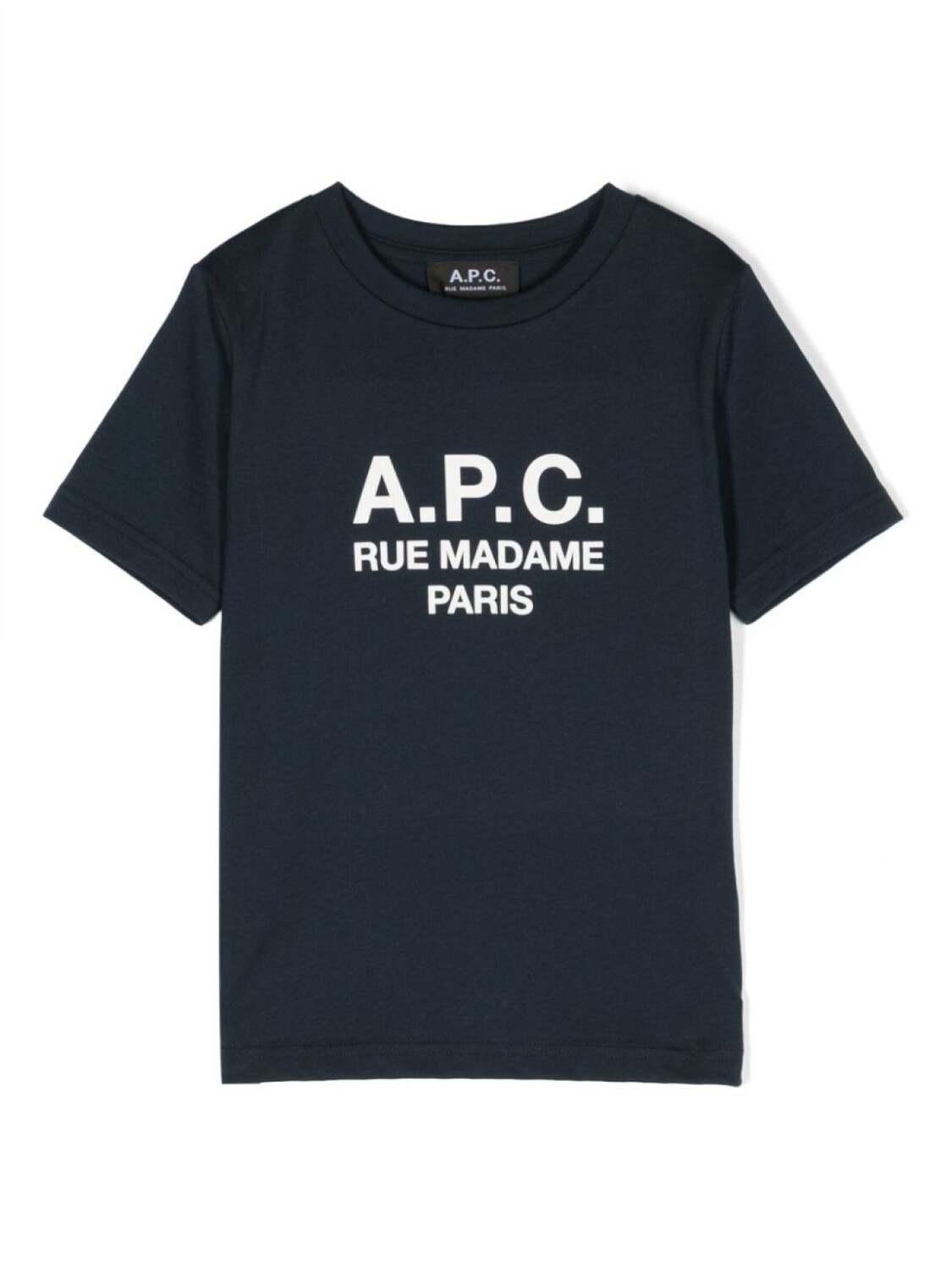 

Футболка с логотипом A.P.C. KIDS, синий