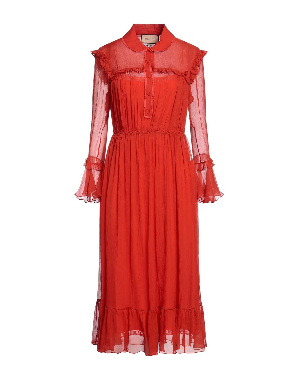 

Платье Gucci, оранжевый