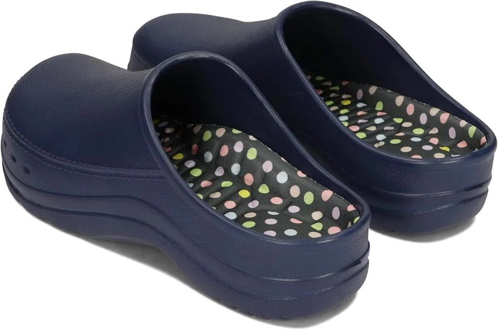 Женские и мужские сабо из ЭВА, удобные, сверхлегкие, для работы в саду Camminare Boots, For You, темно-синий — фото 2