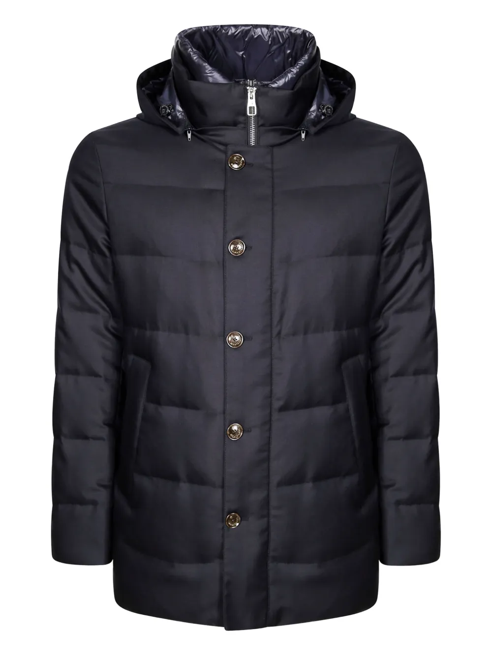 

Пуховик с капюшоном Montecore, синий