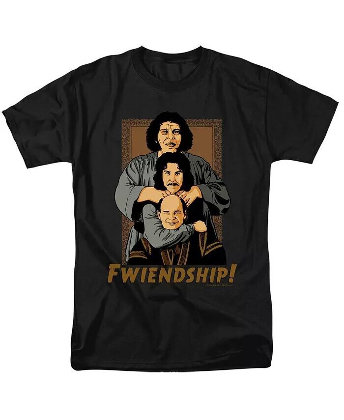 

Мужская футболка Fwiendship с коротким рукавом для взрослых Princess Bride, черный