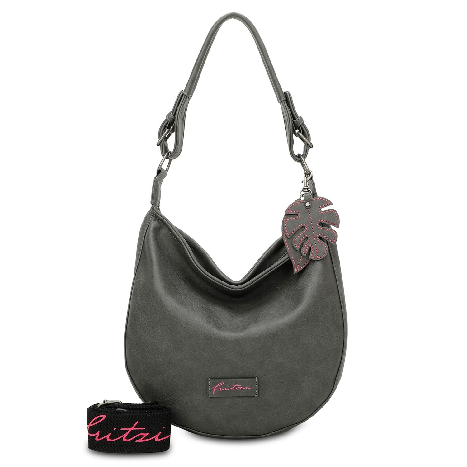 

Сумка через плечо Fritzi aus Preußen Eco Hobo 31 cm, цвет anthra