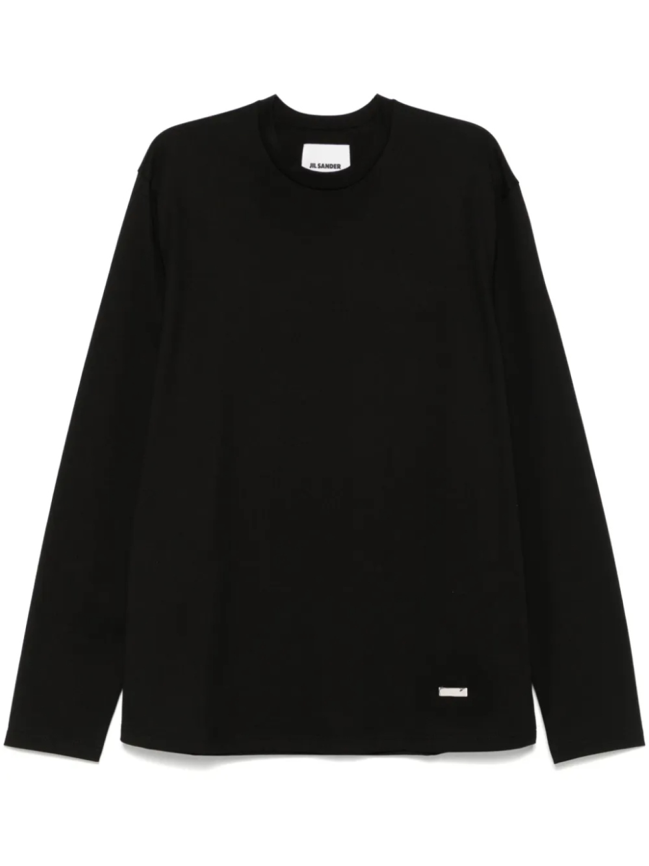 

Jil Sander футболка с логотипом, черный